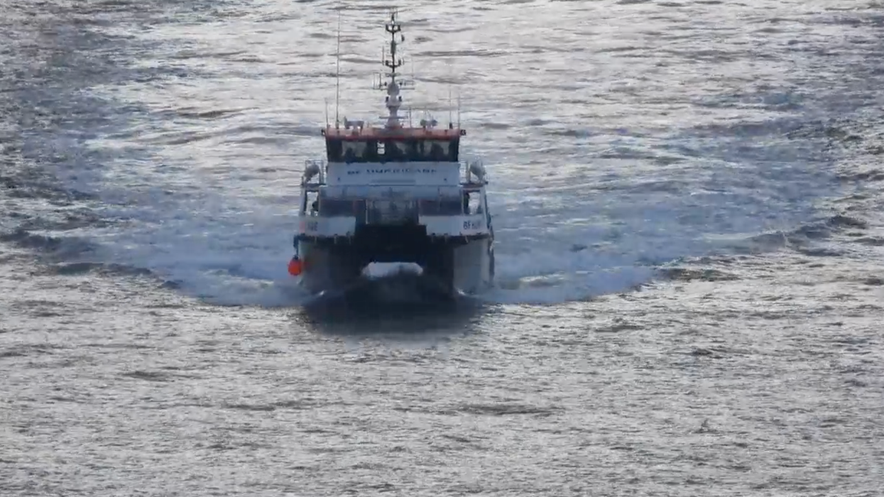 English Channel boat crossing