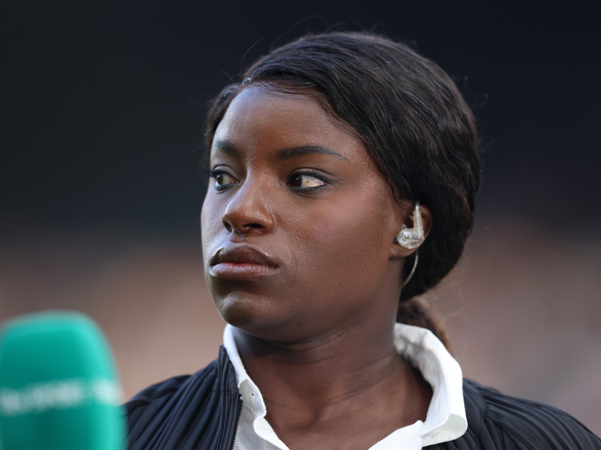 Eni Aluko has now responded to Laura Woods during an ongoing feud over Ian Wright
