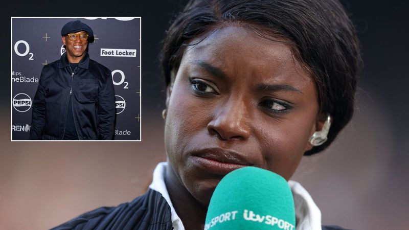 Eni Aluko football commentary ITV studio