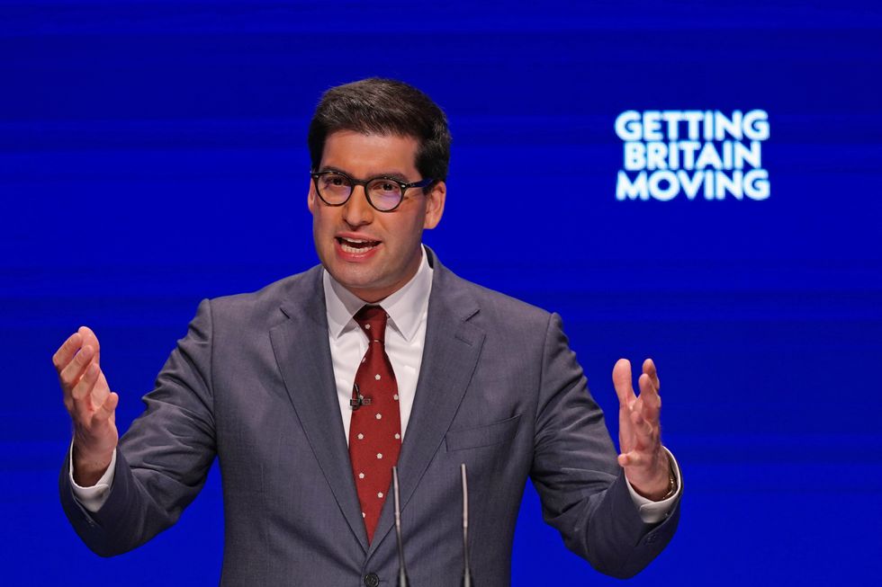 Environment Secretary Ranil Jayawardena delivers his speech at the Conservative Party annual conference at the International Convention Centre in Birmingham. Picture date: Monday October 3, 2022.