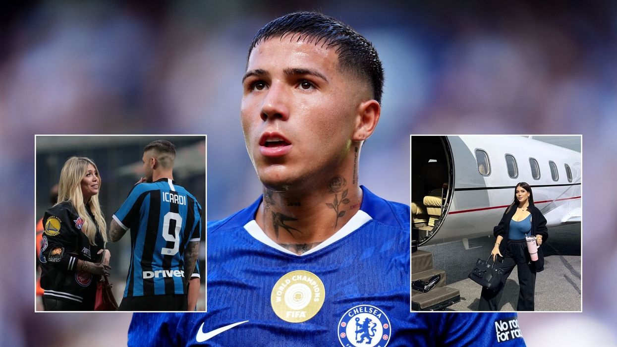 Enzo Fernandez's girlfriend speaks out after flirty message sent by former Argentina star's ex-wife