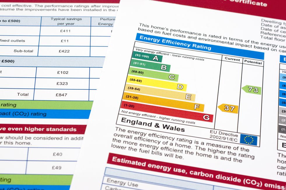 EPC ratings in England and Wales