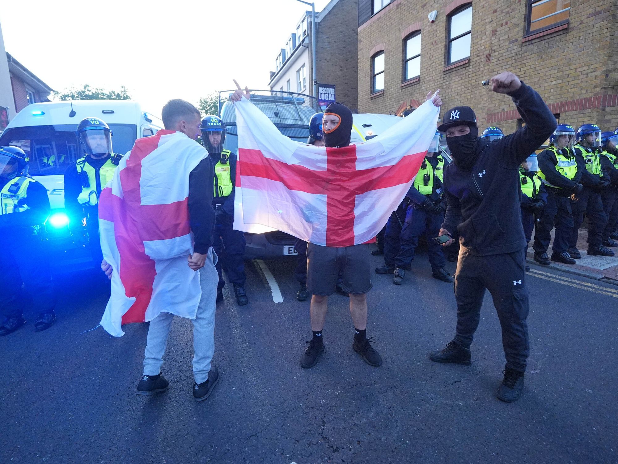 Epping has been hit by a wave of protests over the migrant hotel