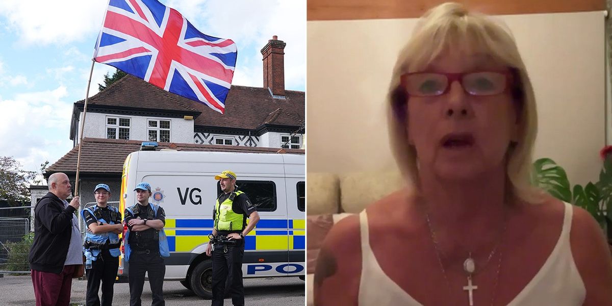 NextImg:'We have to save Great Britain!' Grandmother's emotional plea after 'outrageous' Epping migrant hotel ruling