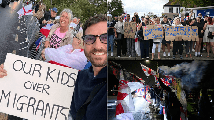 Epping hotel protests