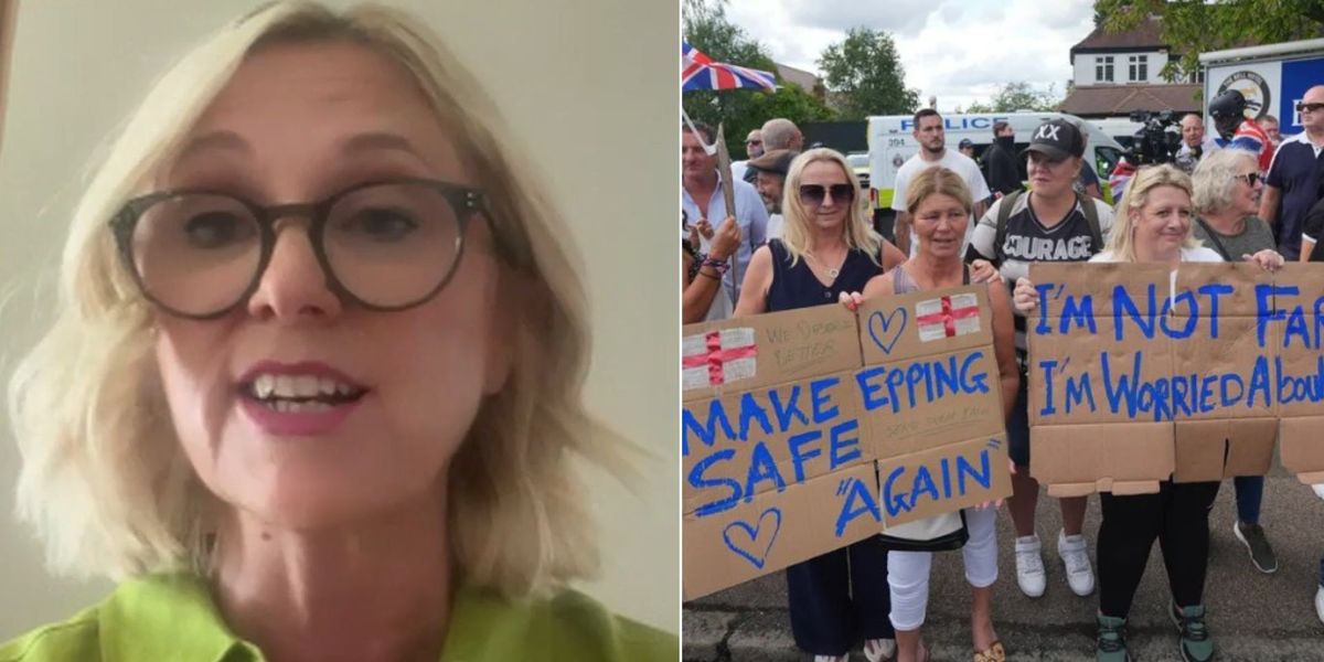 NextImg:'We’re just mums and dads!' Epping locals make VOW to keep protesting over asylum hotel amid child safety fears