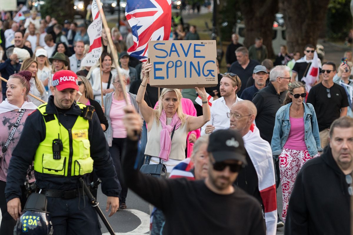 Epping protest