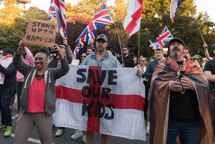 Epping protest