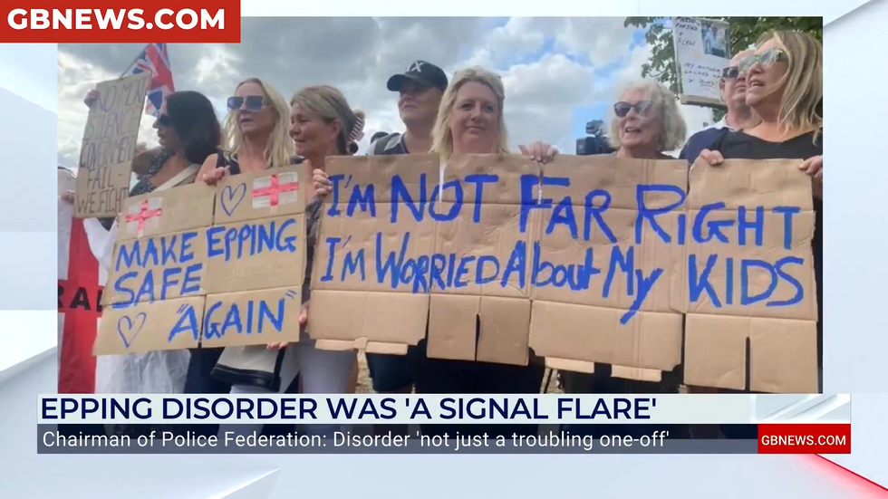 Epping protesters