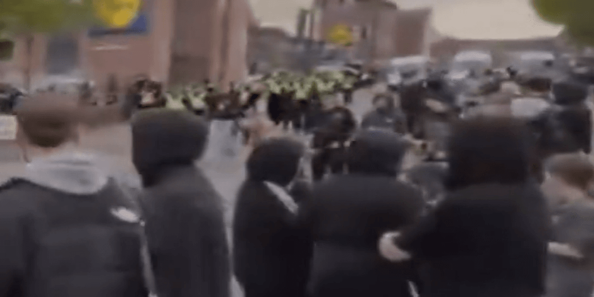 Protesters storm streets and hurl eggs at police over ‘church gang-rape allegations’ Protesters storm streets and hurl eggs at police over ‘church gang-rape allegations’