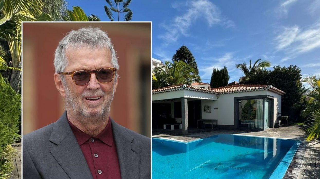 eric clapton headshot and property