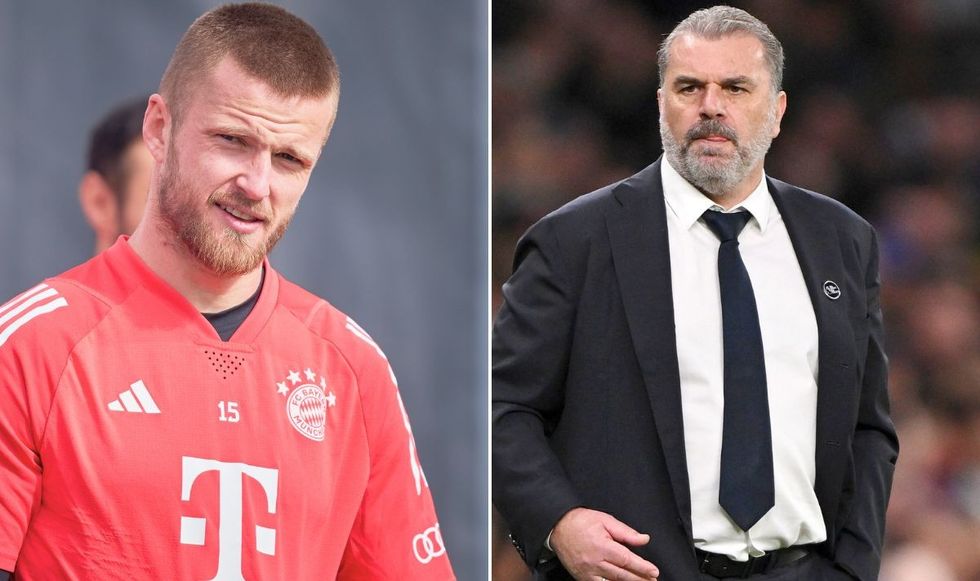 Eric Dier and Ange Postecoglou