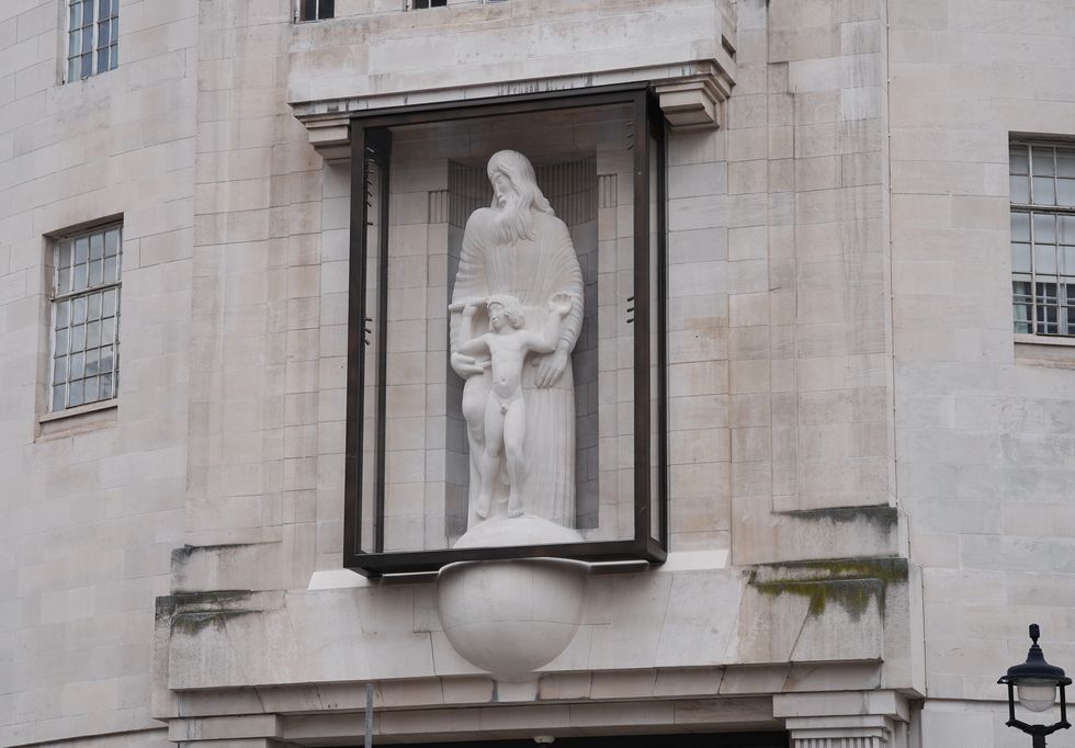 Eric Gill statue