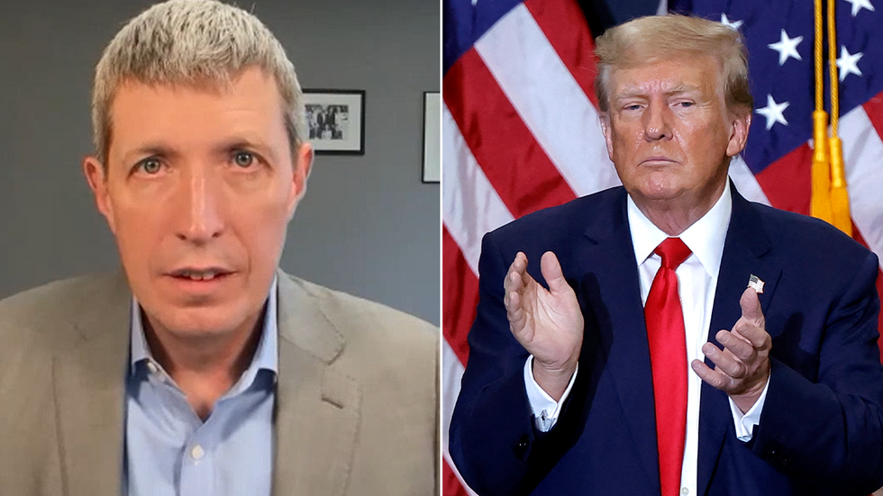 Eric Olson and Donald Trump