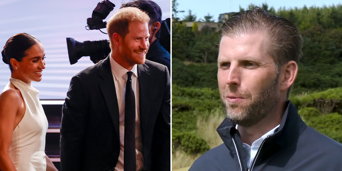 NextImg:Meghan and Harry branded ‘bad apples’ by Trump’s son as deportation threat looms