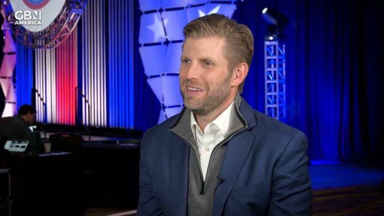 ‘We’ve got 6 ft 5 men swimming in the women’s race!’ Eric Trump blasts Joe Biden’s trans row 'weakness'