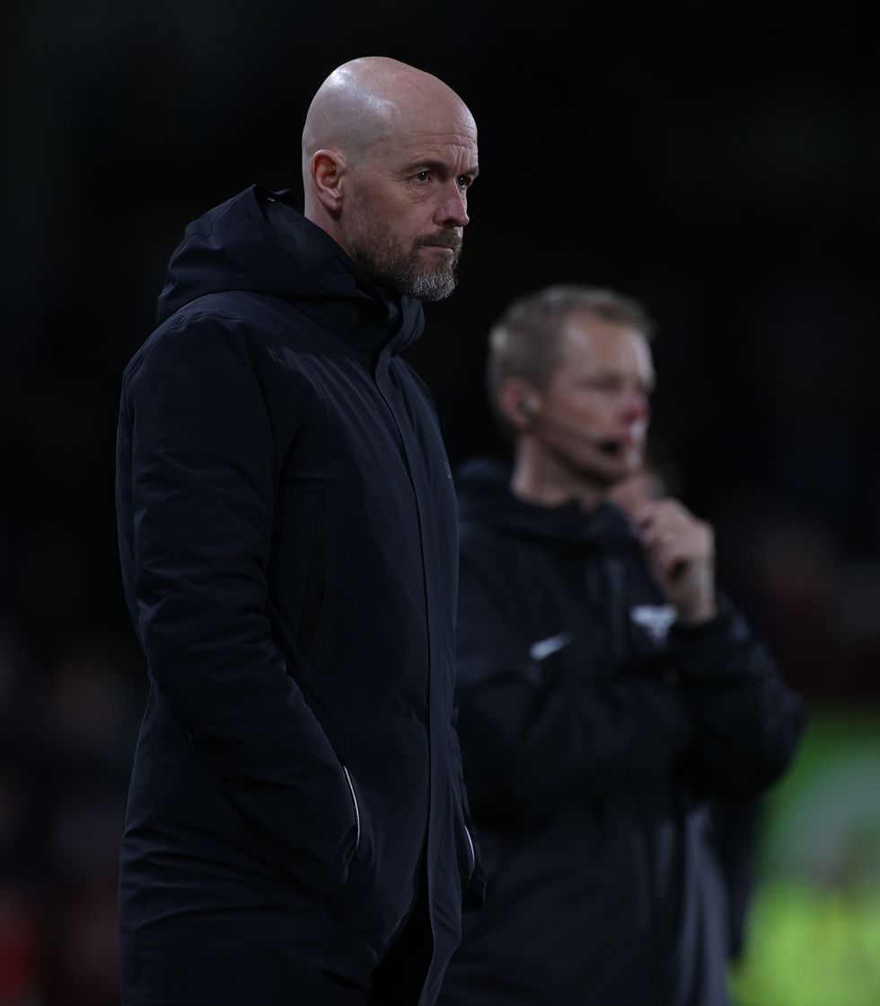 Erik ten Hag Man Utd Brentford