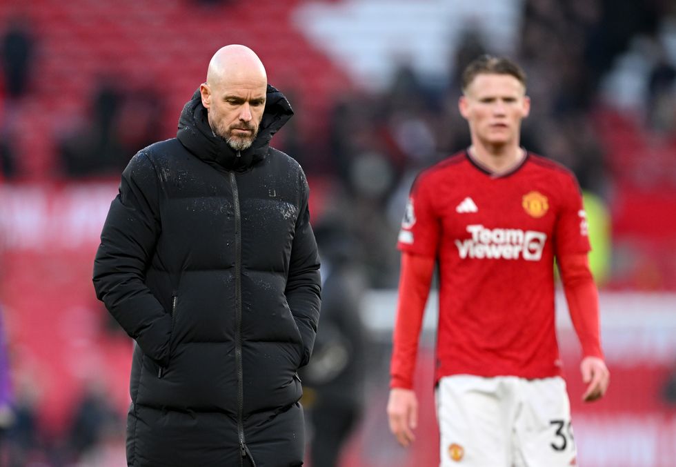 Erik ten Hag Man Utd Fulham