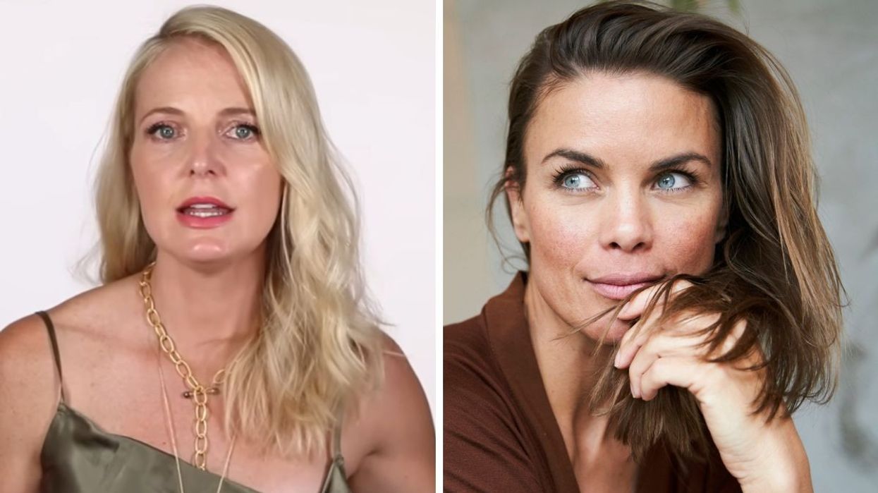 Erin from Busbee Style / Woman with brown hair, no parting