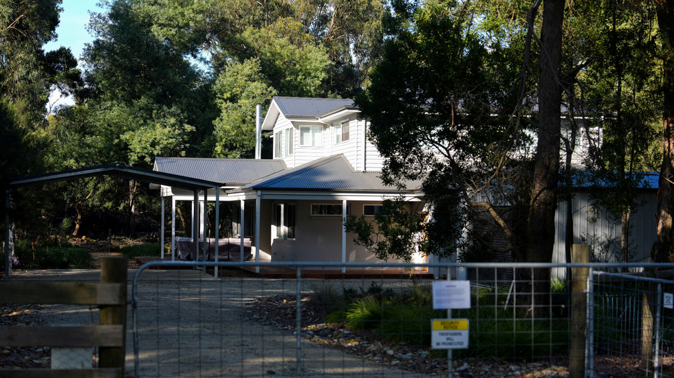 Erin Patterson's house in Leongatha, Australia, June 24, 2025