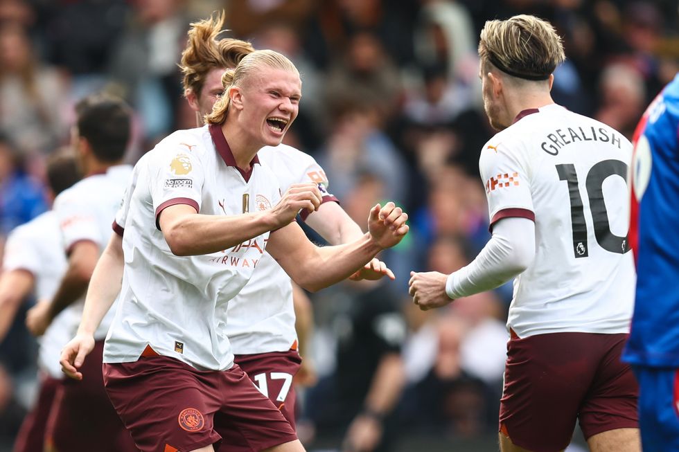 Erling Haaland and Jack Grealish