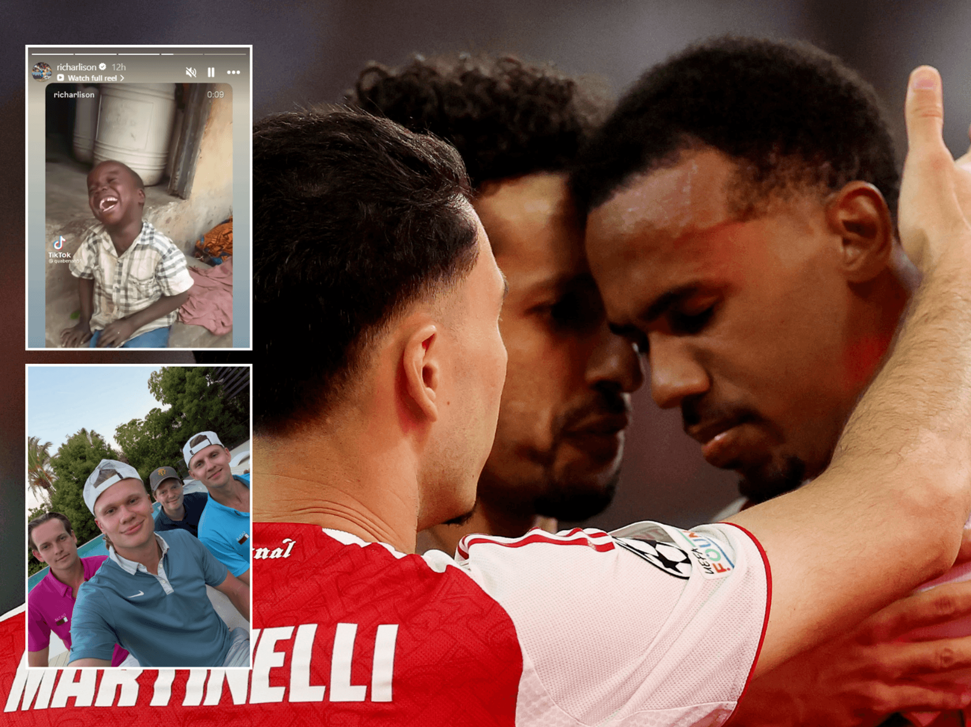 Erling Haaland, Arsenal and Richarlison