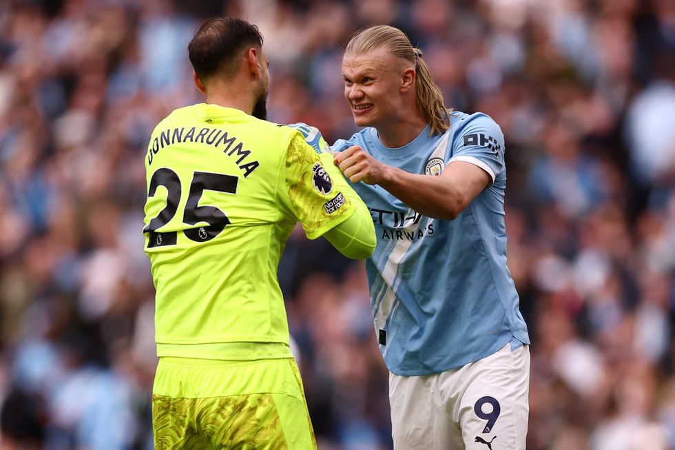 Erling Haaland bailed Gianluigi Donnarumma out after the goalkeeper's error