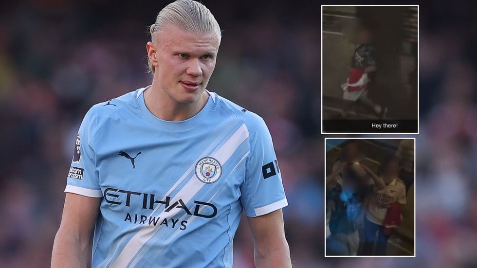 Erling Haaland Man City Arsenal