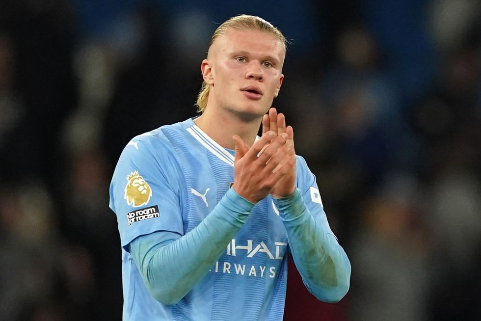 Erling Haaland Man City Brentford