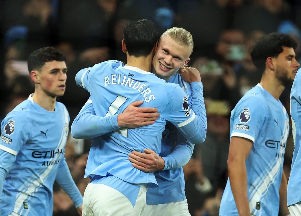 Erling Haaland scored his 150th goal for Man City but it was not enough for the win