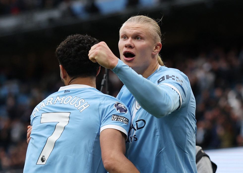 Erling Haaland scored his 26th Premier League goal of the season
