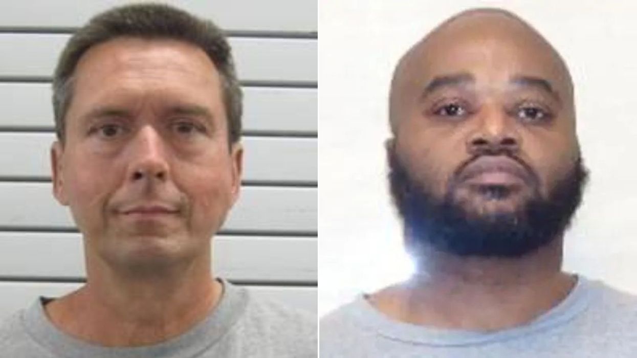 Ernest Nichols (left) and Wilbert Baldwin (right)