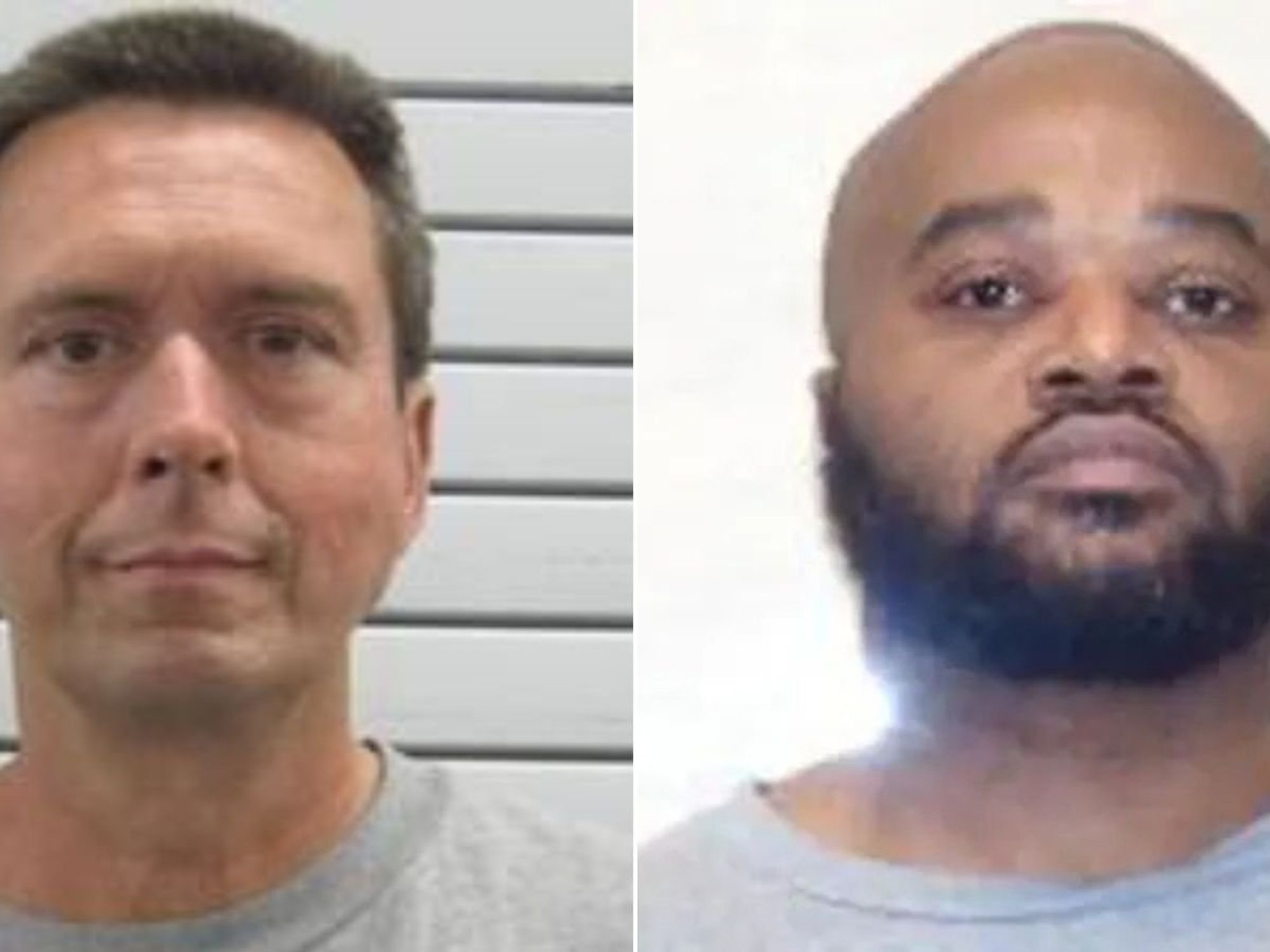 Ernest Nichols (left) and Wilbert Baldwin (right)