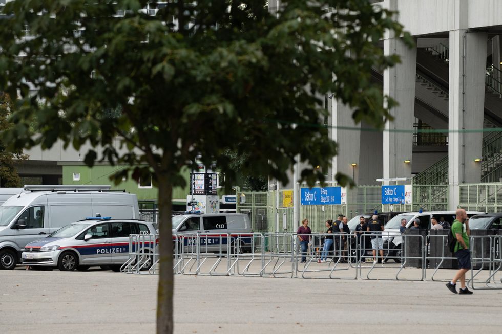 Ernst Happel Stadium in Vienna