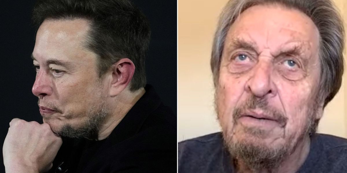 NextImg:Errol Musk lashes out at 'stupid Labour' after son LEFT OFF list for London summit