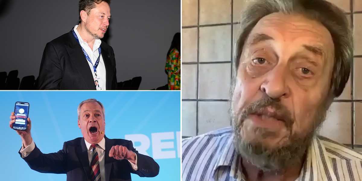 NextImg:Watch Elon Musk’s dad say Nigel Farage is ‘not a strong man’ before his son called for new Reform UK leader