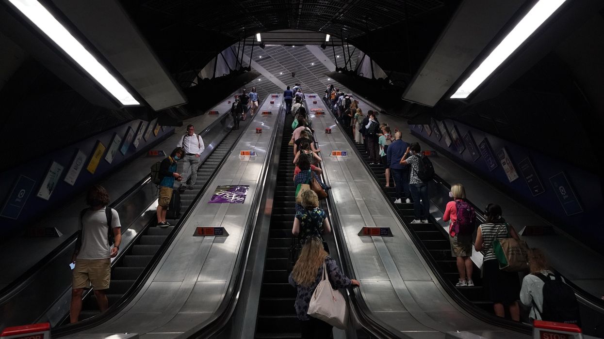 Escalators at London Bridge station