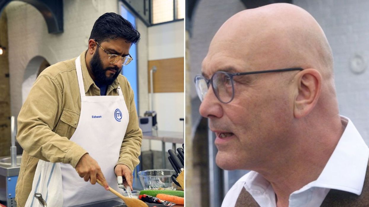 Eshaan Akbar and Gregg Wallace