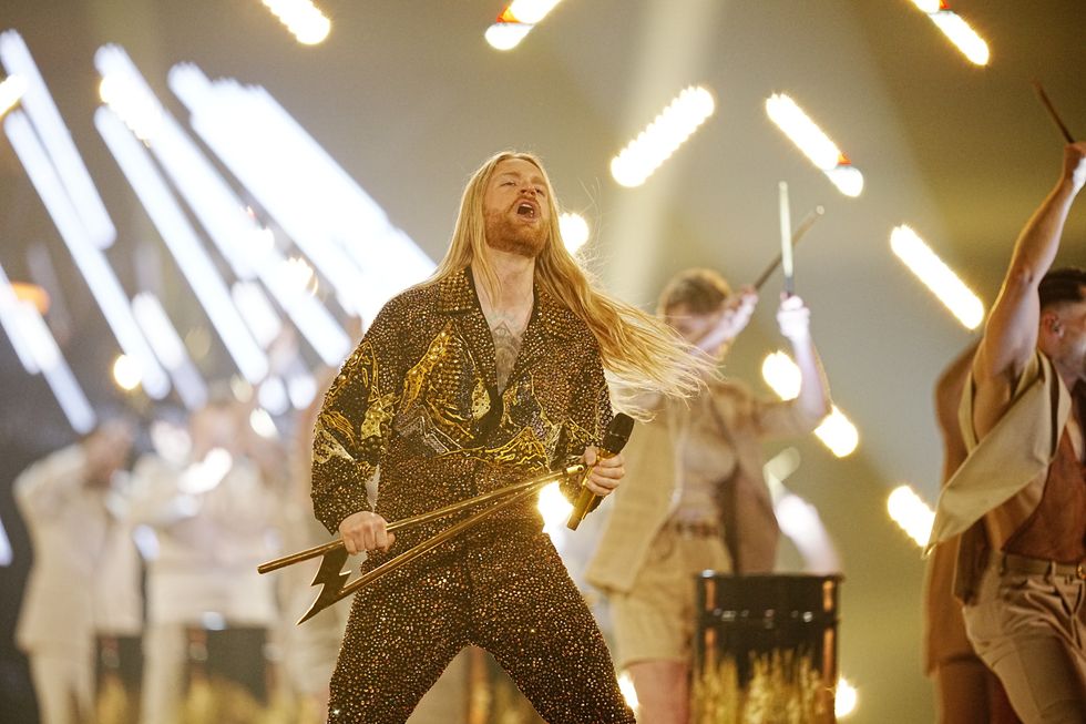 Essex-born singer Sam Ryder finished runner-up to Ukrainian rap group Kalush last year
