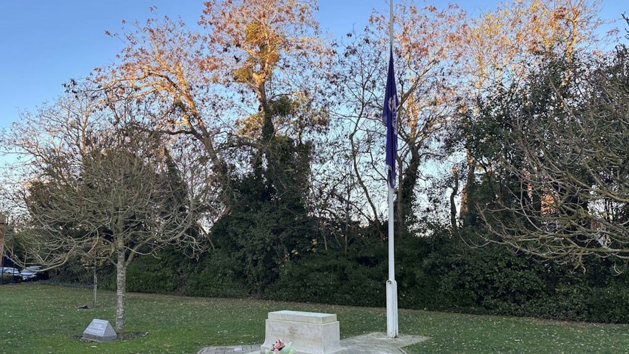 Essex police flag at half mast