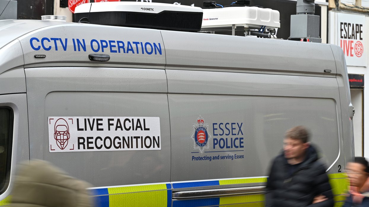 Essex Police live facial recognition van