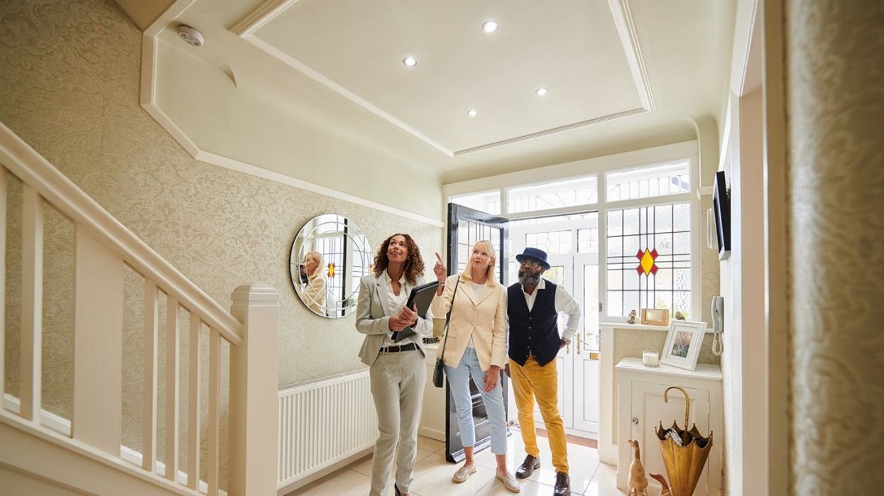 Estate agent home showing