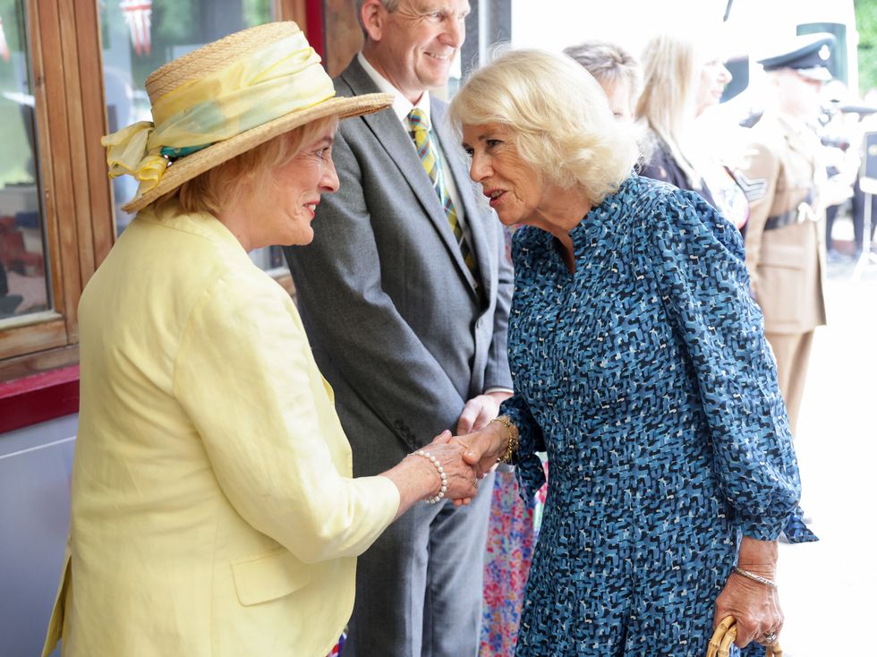 Esther Rantzen and Camilla