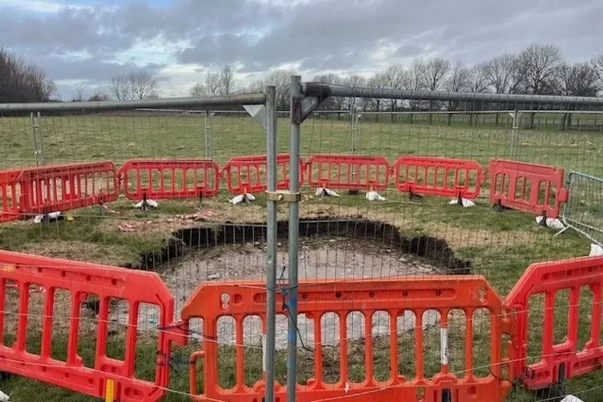 Eston sinkhole