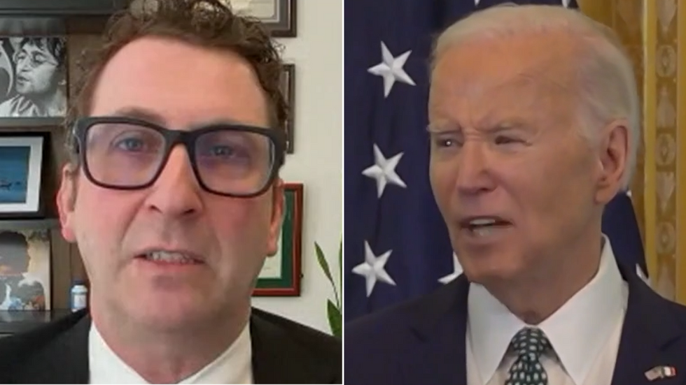 Ethan Bearman and Joe Biden