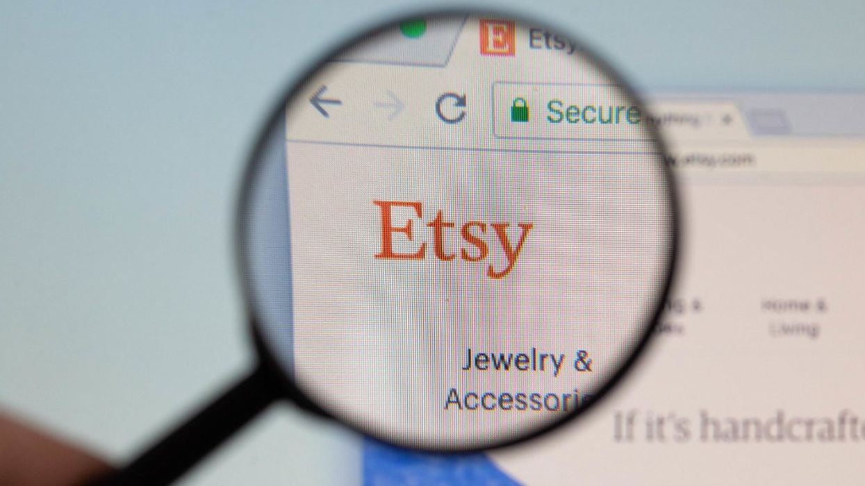 Etsy homepage