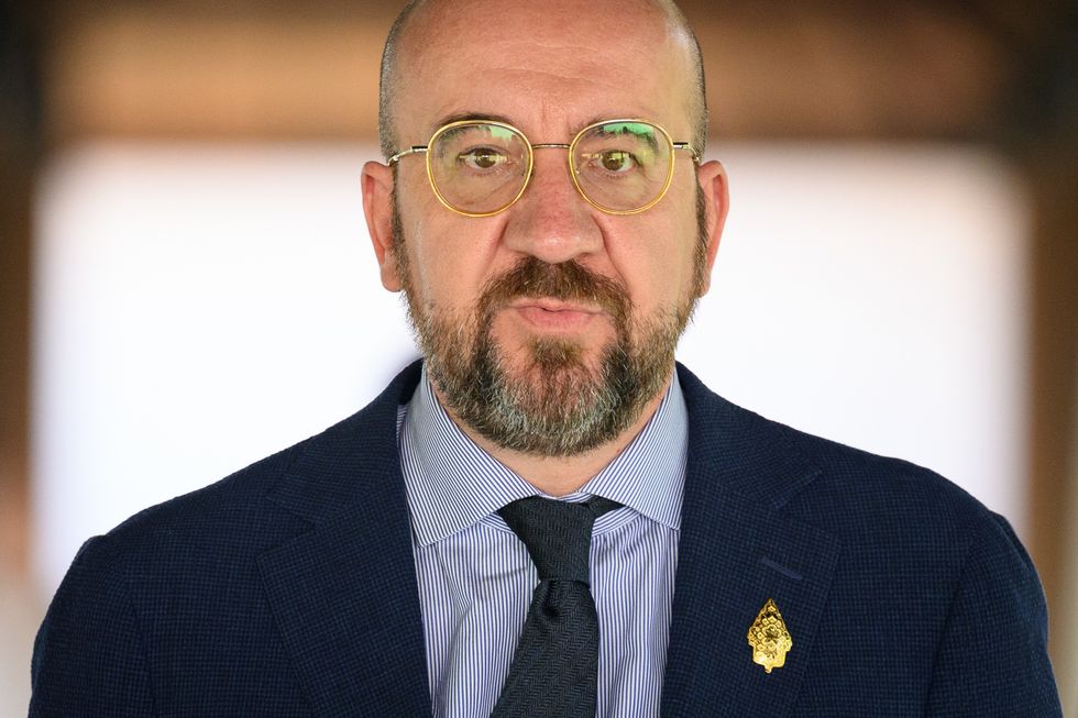 EU Council President Charles Michel