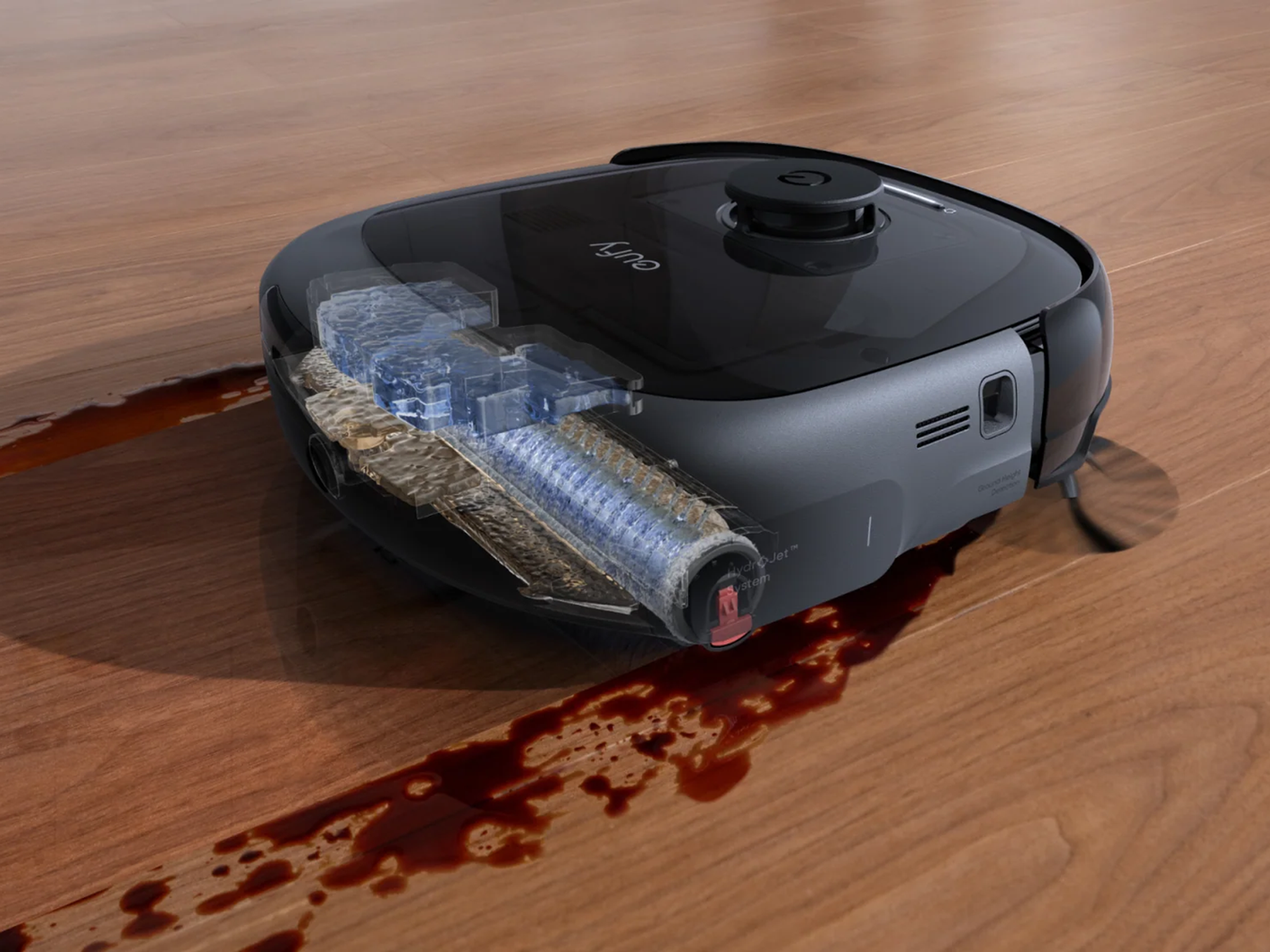 Eufy E28 robot vacuum mopping floors