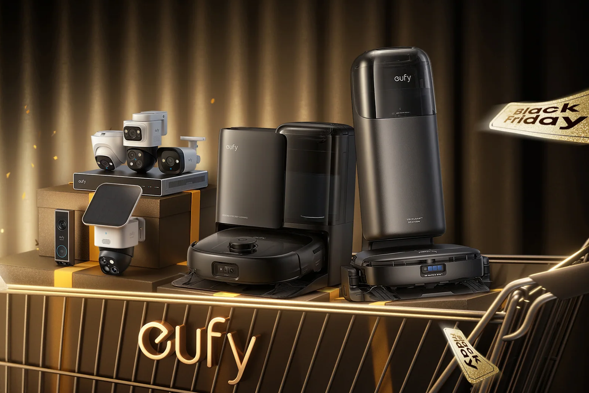 Eufy robot vacuums and security cameras