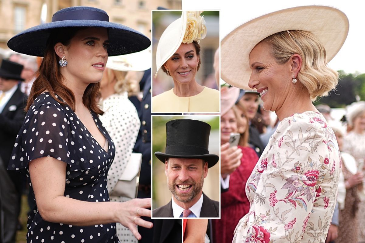 Eugenie, William, Kate, Zara